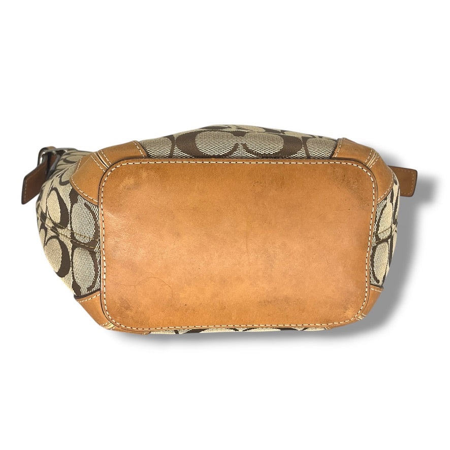 Vintage COACH shoulder bag signature  6076