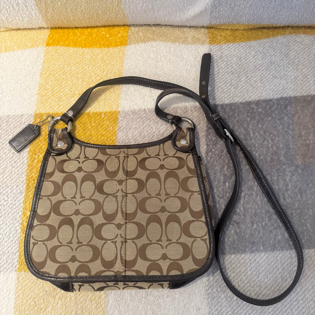 Vintage COACH signature crossbody Shoulder bag