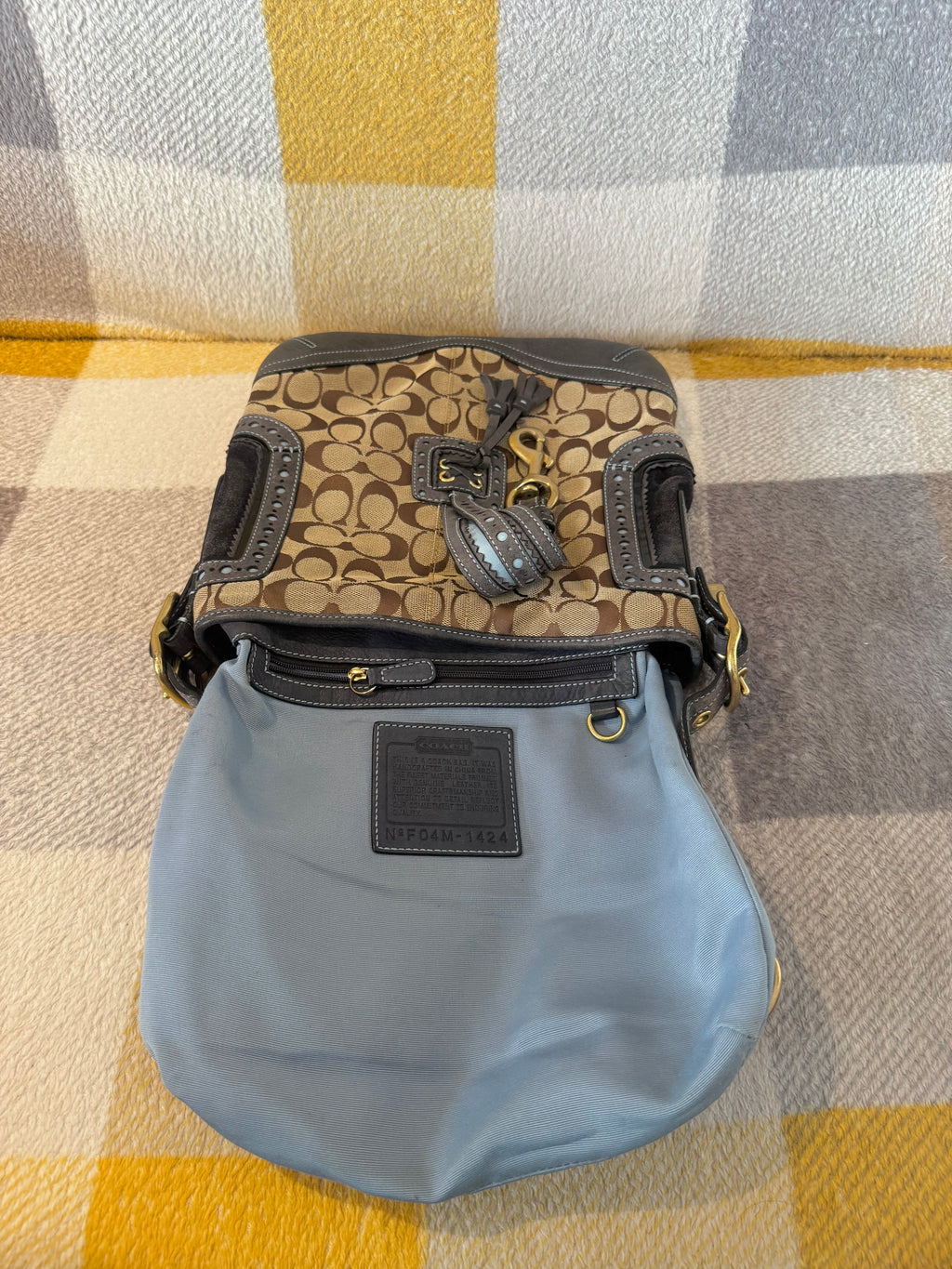Vintage COACH Hampton hobo shoulder Hand bag