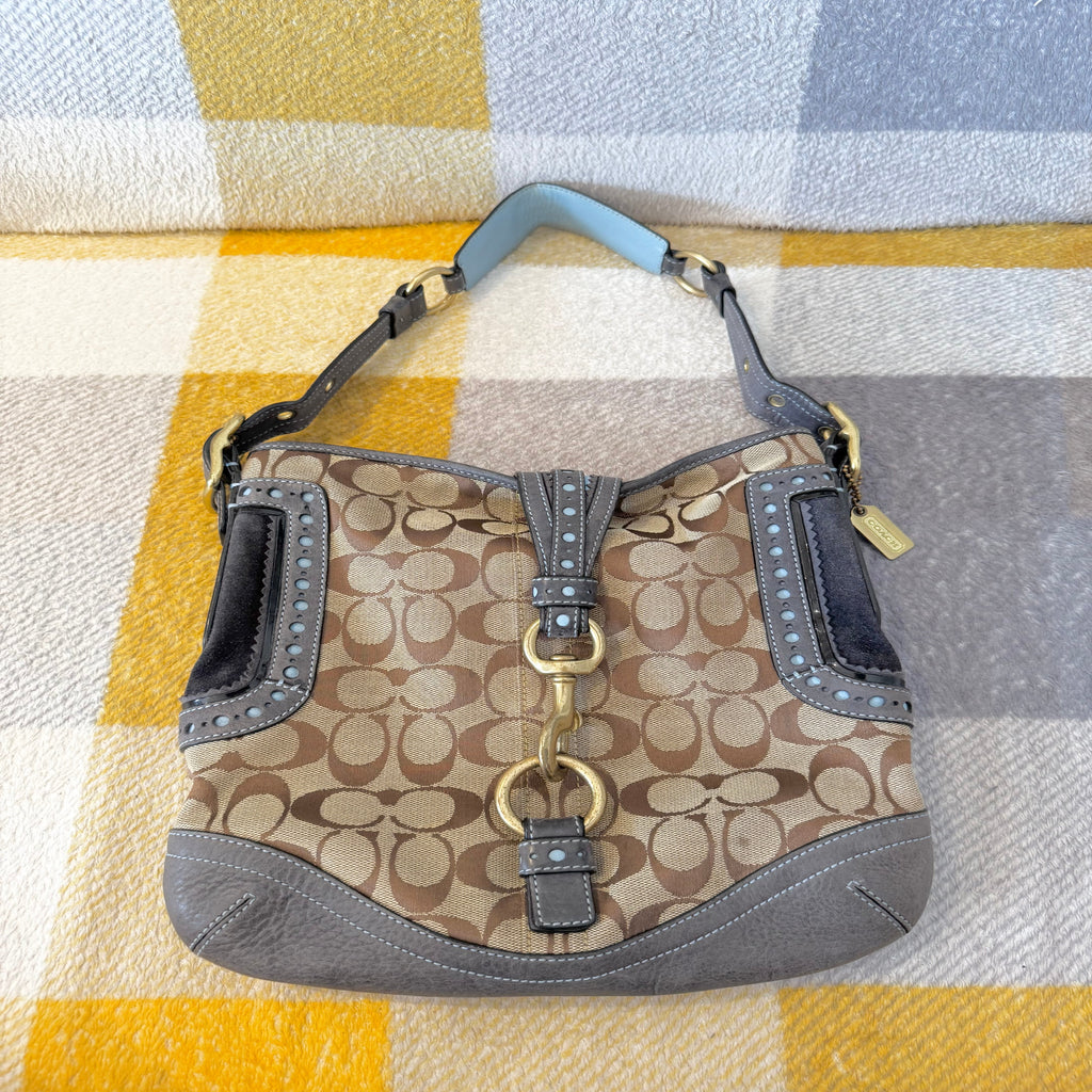Vintage COACH Hampton hobo shoulder Hand bag