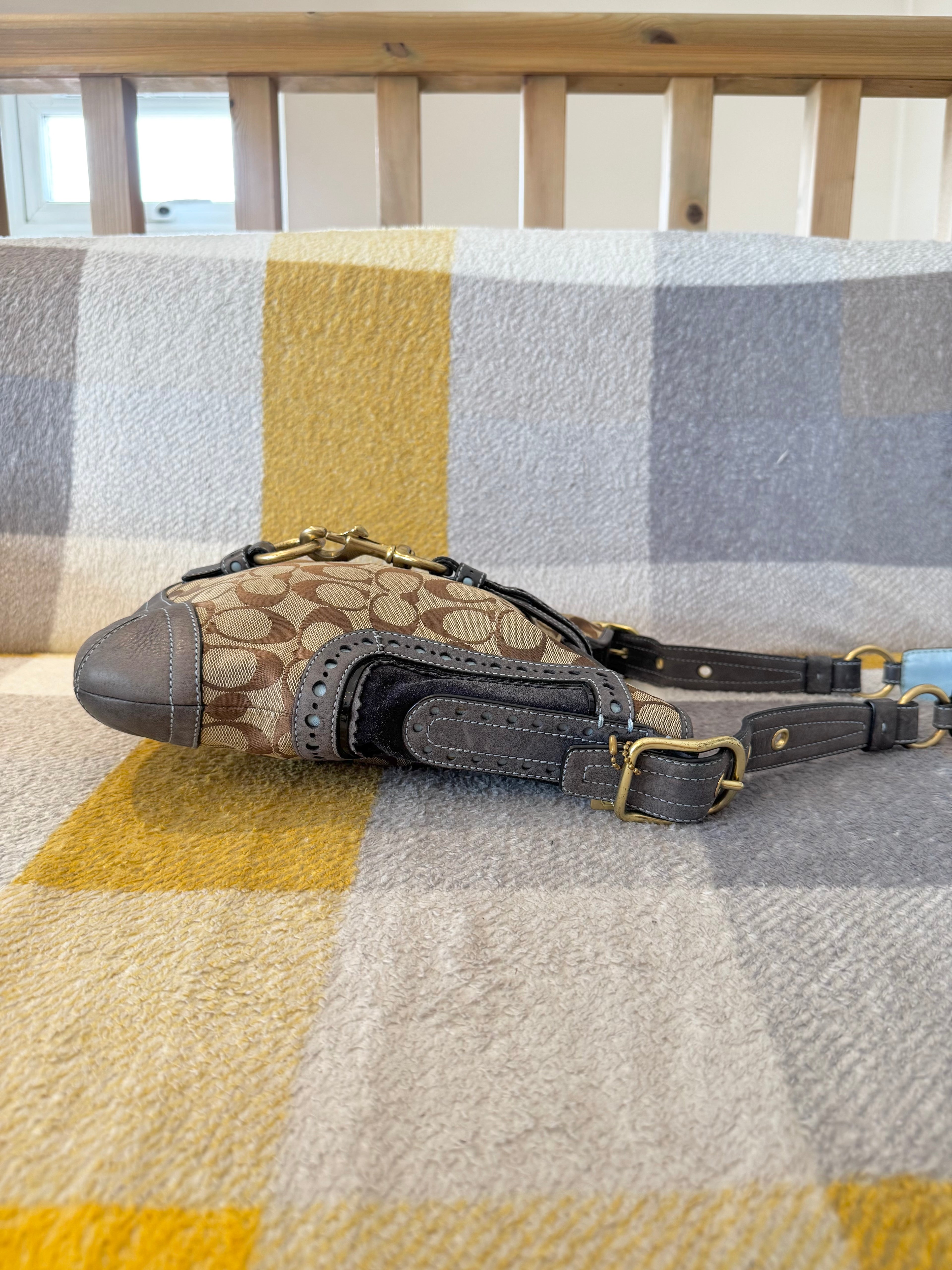Vintage COACH Hampton hobo shoulder Hand bag