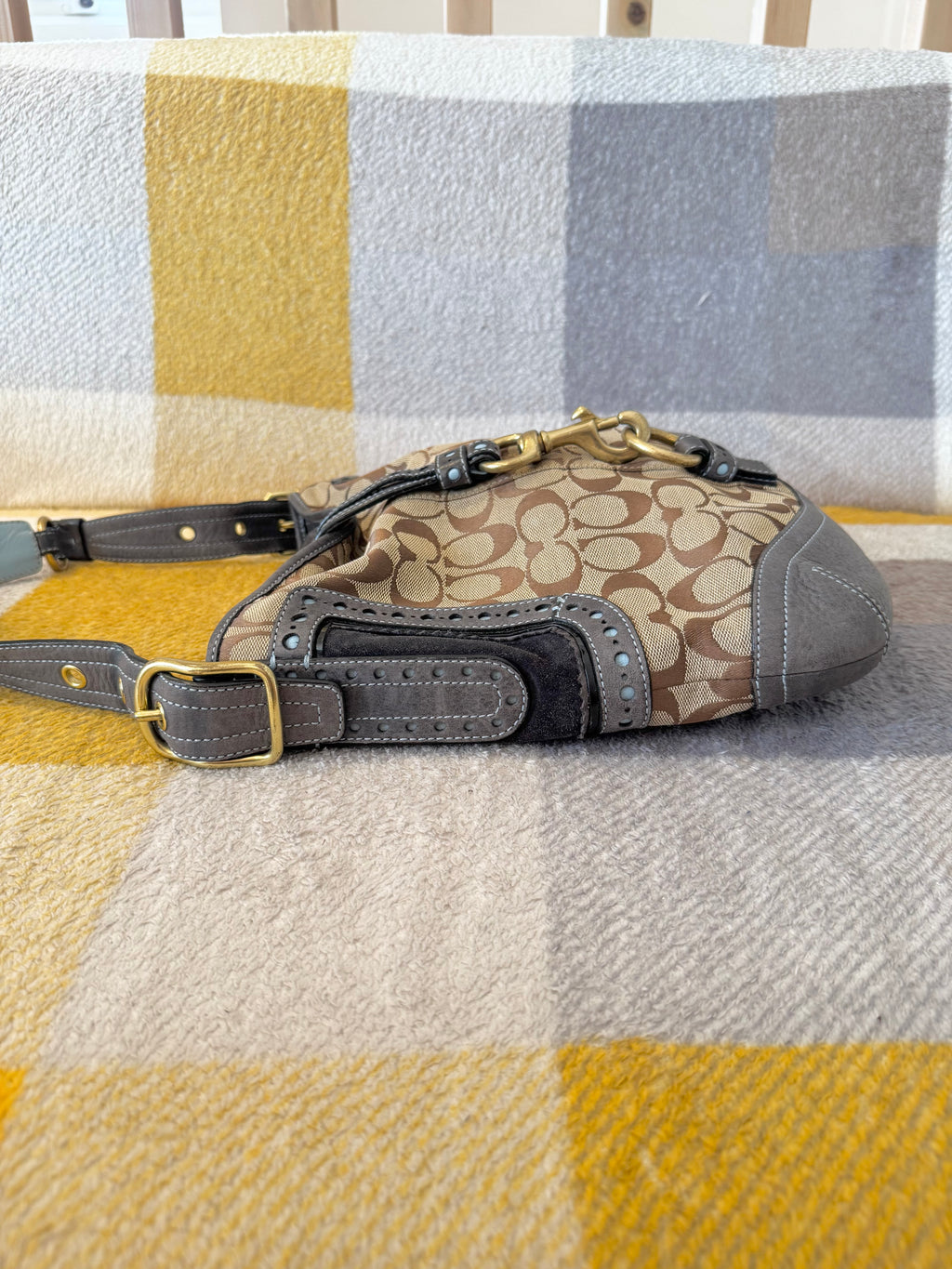 Vintage COACH Hampton hobo shoulder Hand bag