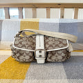 Vintage COACH Soho signature flap shoulder hand bag