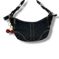 Vintage COACH signature half moon shoulder bag