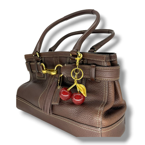 Vintage COACH leather carryall tote bag
