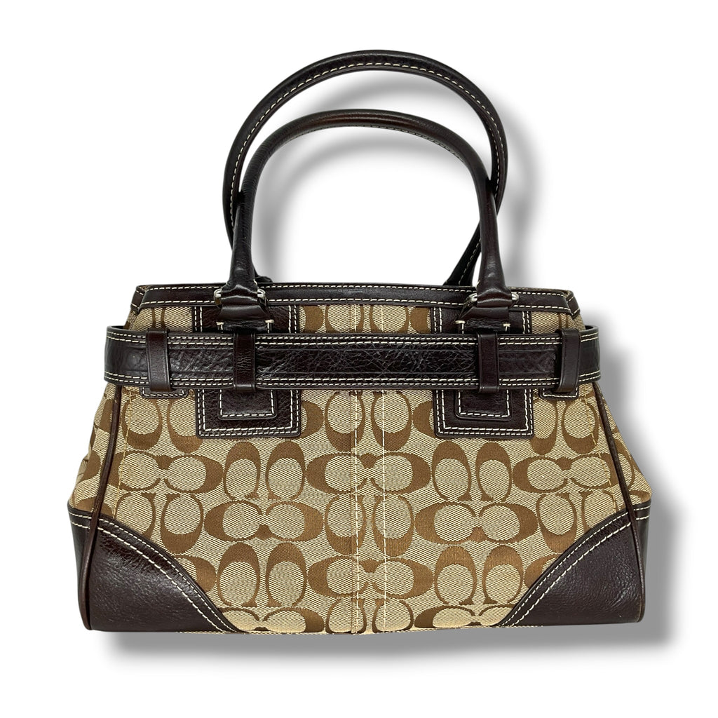 Vintage COACH signature handbag