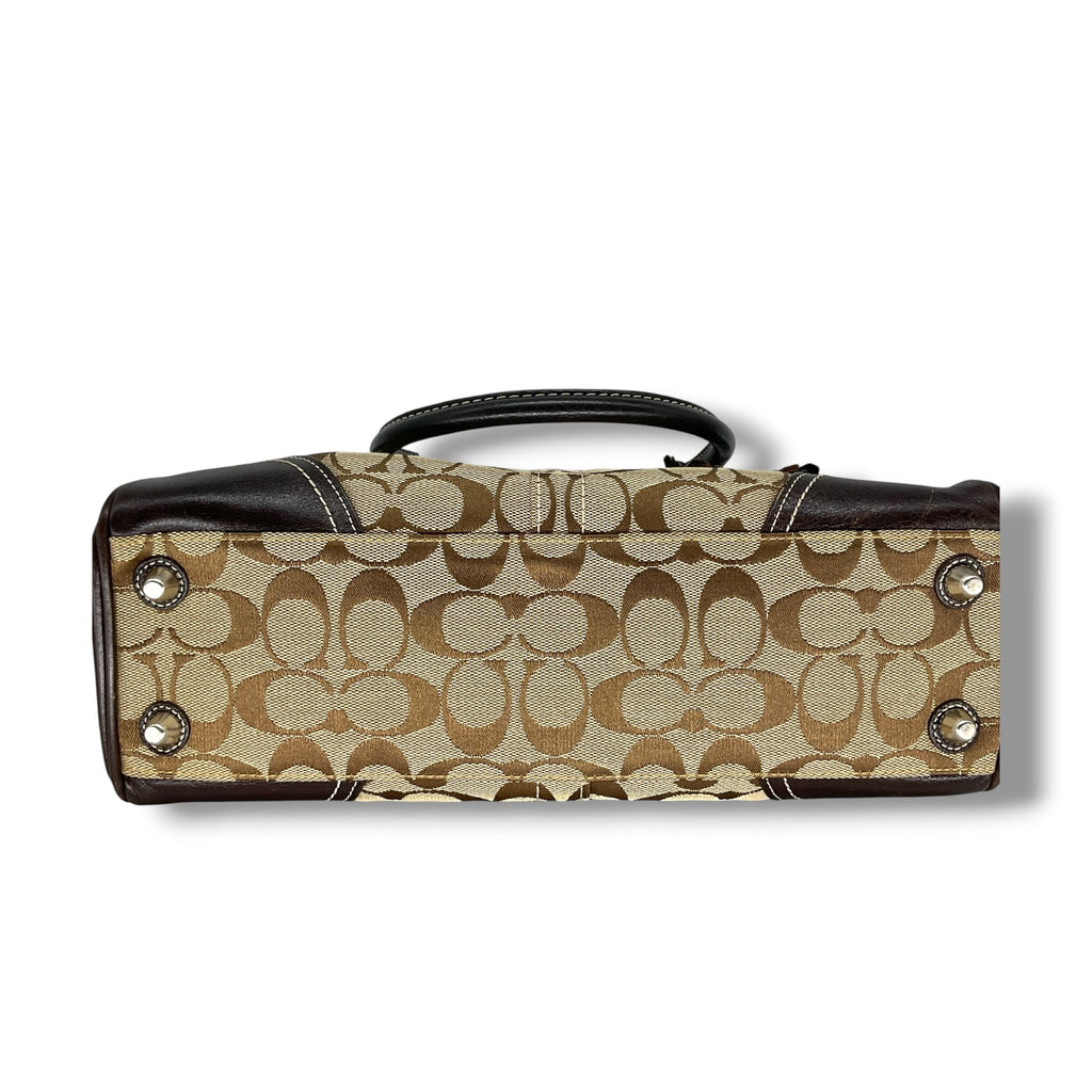 Vintage COACH signature handbag