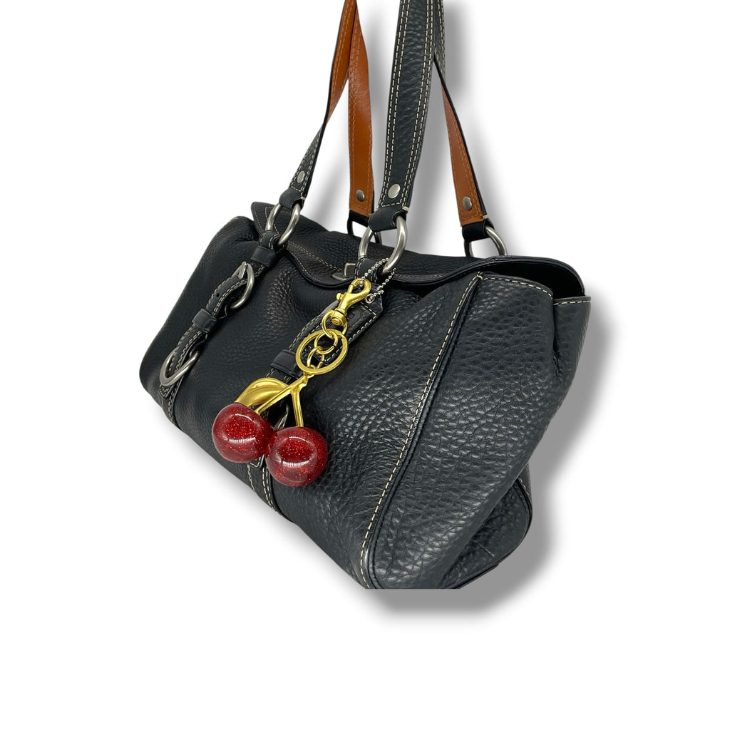 Vintage COACH turn lock tote bag