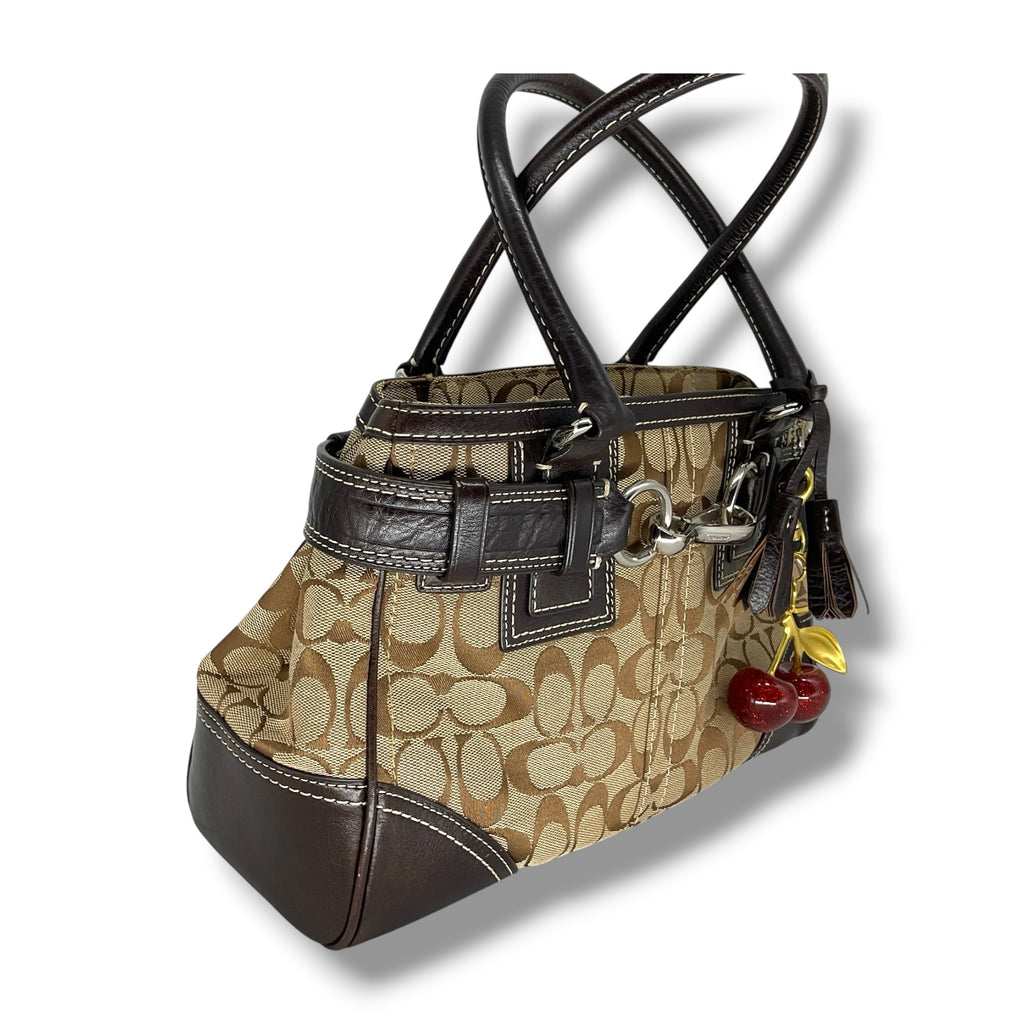Vintage COACH signature handbag