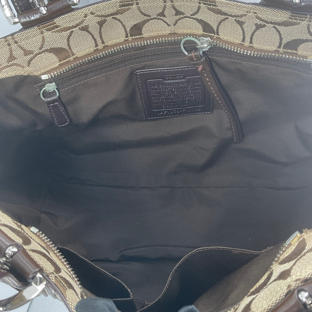 Vintage COACH signature handbag