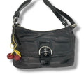 Vintage COACH Soho leather shoulder bag in black leather