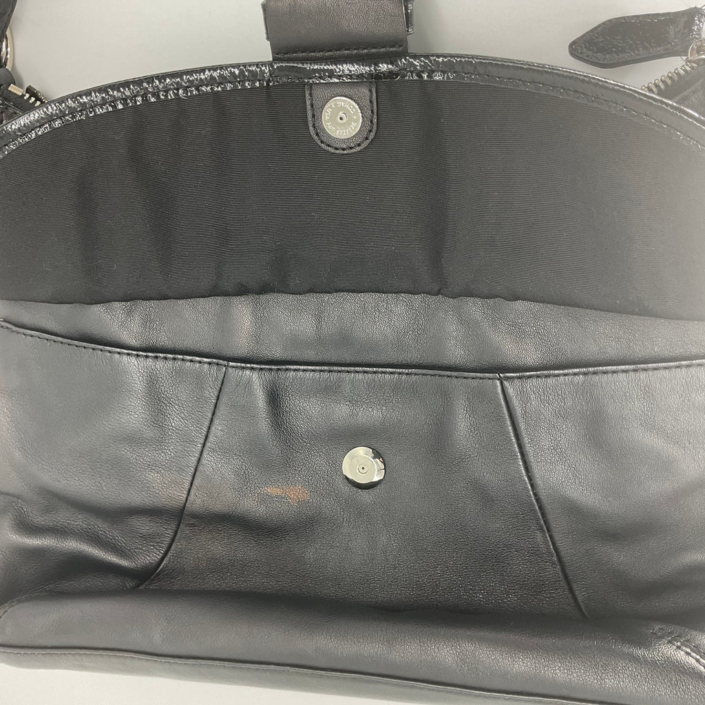 Vintage COACH Soho leather shoulder bag in black leather