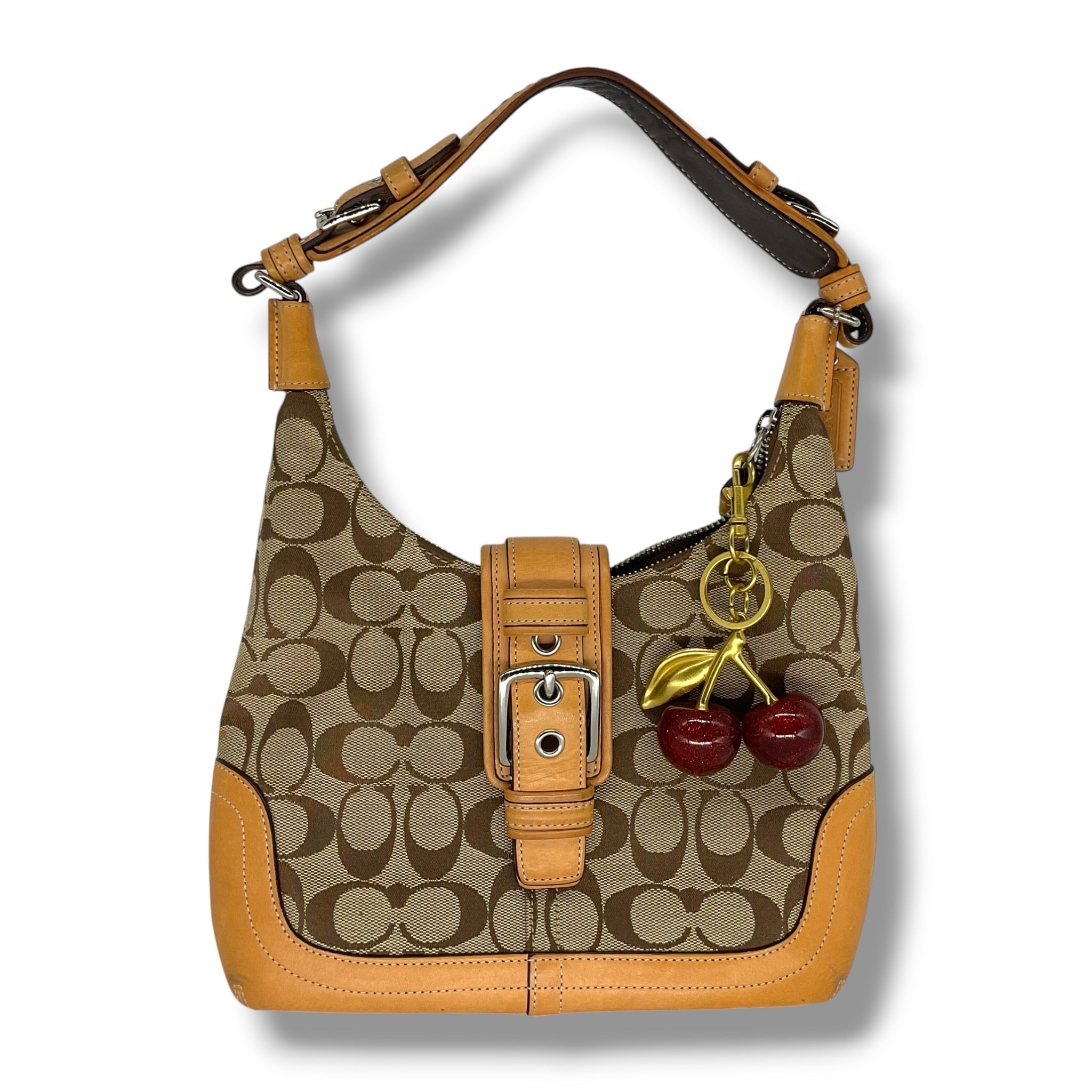 Vintage COACH Soho shoulder bag in signature canvas