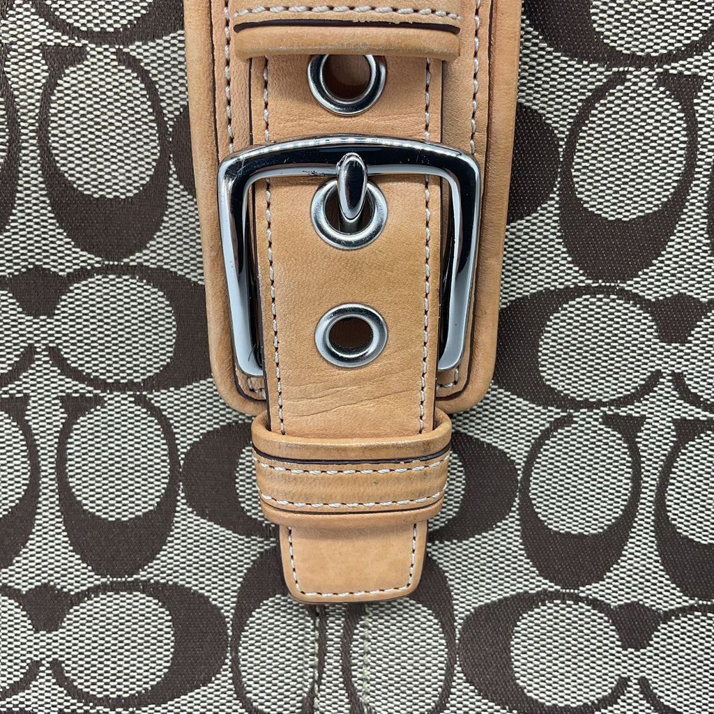 Vintage COACH Soho shoulder bag in signature canvas