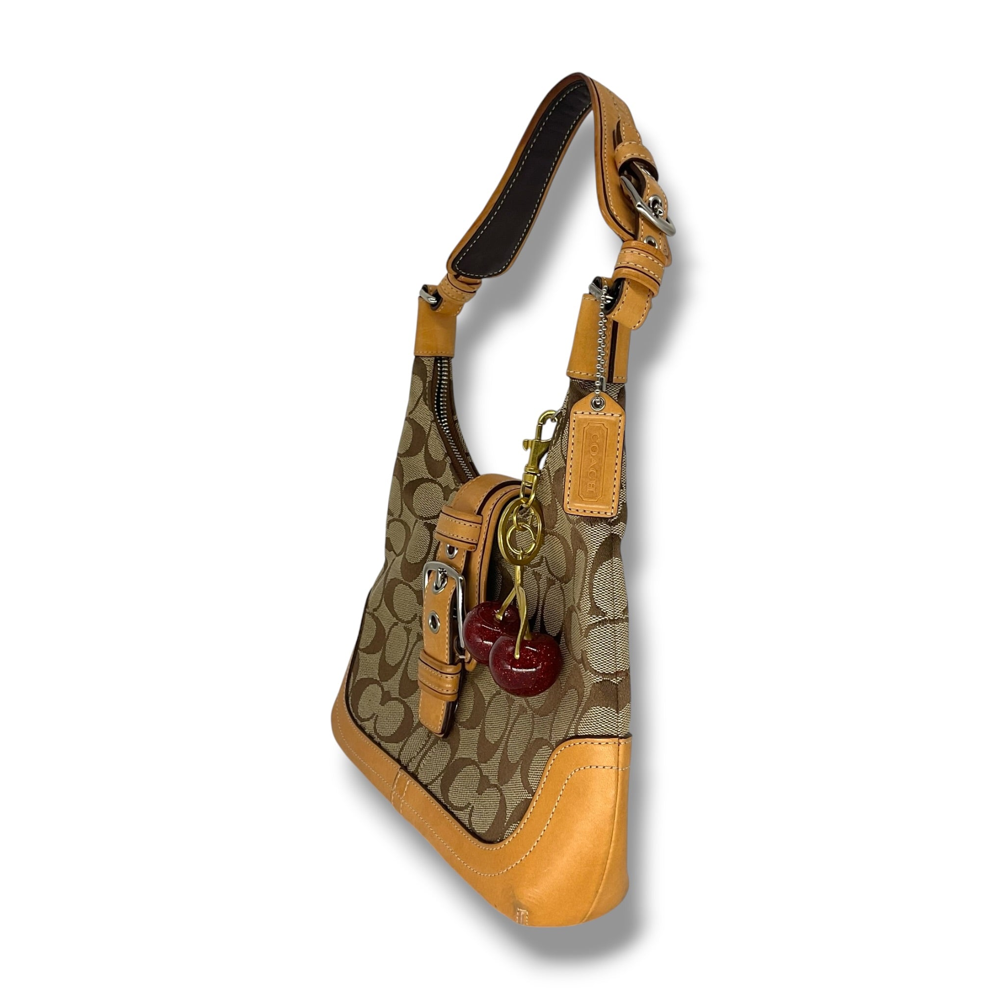 Vintage COACH Soho shoulder bag in signature canvas