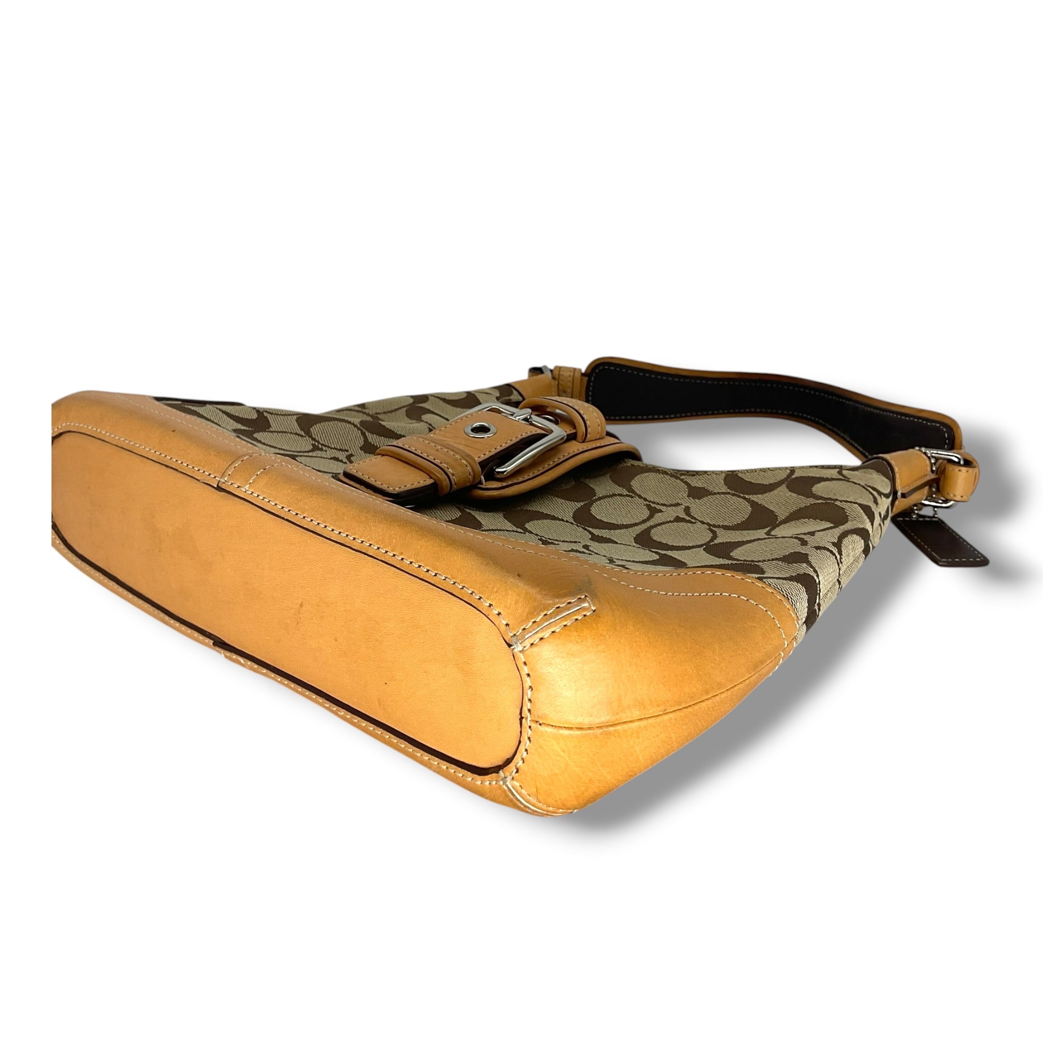 Vintage COACH Soho shoulder bag in signature canvas