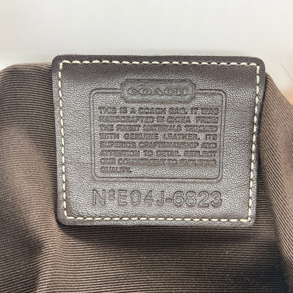 Vintage COACH Soho shoulder bag in signature canvas